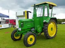 Lanz 1616 steht beim Lanz & John Deere - Treffen in Kirchheim am See im August 2014