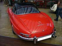 Heckansicht eines Mercedes Benz W198 II. 1957 - 1963. Classic Remise Düsseldorf am 24.08.2014.