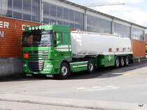 DAF XF Sattelschlepper in Rothenburg am 24.08.2014