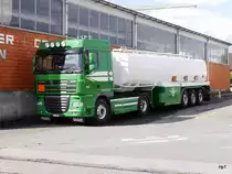 DAF XF Sattelschlepper in Rothenburg am 24.08.2014