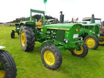 John Deere 2020 steht beim Lanz & John Deere - Treffen in Kirchheim am See im August 2014