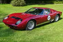 .  Lamborghini Miura, war ebenfals bei den Classic Days in Mondorf (L) zu sehen.  30.08.2014 
