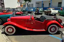 MG, Oldtimershow in El Paso, La Palma, Kanaren, 17.08.2014