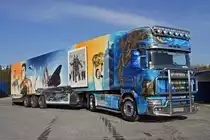 Scania R 500 am 07.03.2014 in Würselen.