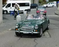 MG Oldtimer unterwegs in Orselina am 23.08.2014