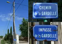 Frankreich, Languedoc-Roussillon, Hérault, Mireval, der Fotograf besucht  seine  Strassen in Mireval. 04.09.2014 