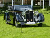 . Maybach W38 C (Bj 1937) war bei den Classic Days in Mondorf ausgestellt.  30.08.2014  