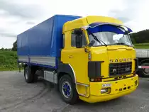 Saurer mit Pritsche am Saurer Treff im Campus Sursee am 30.08.2014