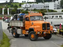 Saurer Kipper am Saurer Treff im Campus Sursee am 30.08.2014