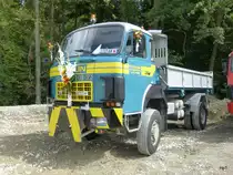 Saurer Kipper am Saurer Treff im Campus Sursee am 30.08.2014