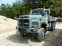 Saurer Kipper am Saurer Treff im Campus Sursee am 30.08.2014