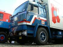 Ruhe vor der Tour, MAN-Bssing zu Gast im Stadthafen Stralsund am 03.09.08 mit der Hanse-Tour
