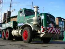 Kaelble-Zugmaschine zu Gast im Stadthafen Stralsund am 03.09.08 mit der Hanse-Tour