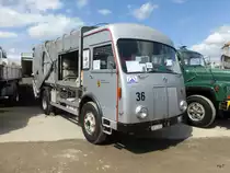 Saurer Müllwagen am Saurer Treff im Campus Sursee am 30.08.2014
