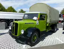 Saurer Transporter am Saurer Treff im Campus Sursee am 30.08.2014