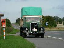 kurzer Boxenstop bei Brandshagen, ein Berna am 03.09.08 mit der Hanse-Tour
