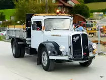 Saurer Transporter am Saurer Treff im Campus Sursee am 30.08.2014