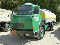 Saurer 5DF Transporter am Saurer Treff im Campus Sursee am 30.08.2014