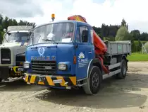 Saurer D230 Kipper am Saurer Treff im Campus Sursee am 30.08.2014