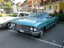 Cadillac Oldtimer Ausgestellt am der Route 66 in Aarburg am 06.09.2014
