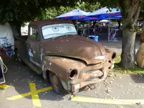 Pickup Chevrolet 3100 Oldtimer Ausgestellt am der Route 66 in Aarburg am 06.09.2014