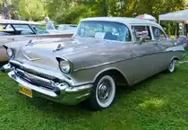 . Dieser Chevrolet Bel Air war zu den Classic Days am 30.08.2014 in Mondorf angereist.