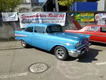 Chevrolet Bel Air Oldtimer Ausgestellt am der Route 66 in Aarburg am 06.09.2014