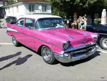 Chevrolet Bel Air Oldtimer Ausgestellt am der Route 66 in Aarburg am 06.09.2014