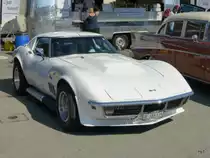 Chevrolet Corvette Oldtimer Ausgestellt am der Route 66 in Aarburg am 06.09.2014