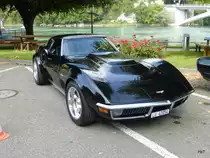 Chevrolet Corvette Oldtimer Ausgestellt am der Route 66 in Aarburg am 06.09.2014