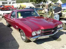 Chevrolet El Camino Oldtimer Ausgestellt am der Route 66 in Aarburg am 06.09.2014