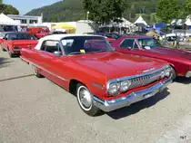Chevrolet Impala Oldtimer Ausgestellt am der Route 66 in Aarburg am 06.09.2014