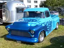 Chevrolet Pickup Oldtimer Ausgestellt am der Route 66 in Aarburg am 06.09.2014