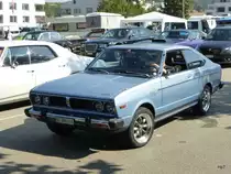 Datsun 160J Oldtimer Ausgestellt am der Route 66 in Aarburg am 06.09.2014