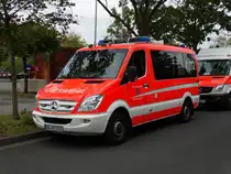 Mercedes Benz Sprinter aus Aschaffenburg am 13.09.14 in Neu-Isenburg beim Tag der Offenen Tür der Feuerwehr 