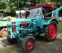 Hanomag steht beim 3. Fendt-GT-Treffen in Grebenau-Bieben, September 2014