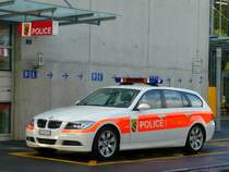Berner Kantonspolizei  BMW  BE 302953 in Interlaken am 16.08.2008
