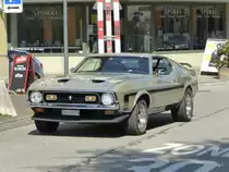 Ford Mustang unterwegs in Aarburg am 06.09.2014