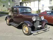 Ford Oldtimer Ausgestellt am der Route 66 in Aarburg am 06.09.2014