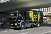 . DAF LKW ohne Markenzeichen aufgenommen am 17.09.214 