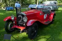 . Oldtimer OM Superba, ausgestellt bei den Classic Days in Mondorf.  30.08.2014.