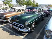 Oldsmobile Oldtimer Ausgestellt am der Route 66 in Aarburg am 06.09.2014