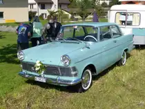 Opel Rekord Olympia P2 1700 Oldtimer Ausgestellt am der Route 66 in Aarburg am 06.09.2014