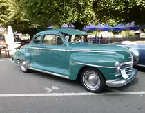 Plymouth Oldtimer Ausgestellt am der Route 66 in Aarburg am 06.09.2014