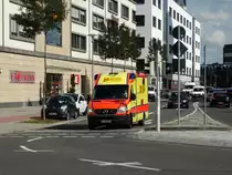Mercedes Benz Sprinter des ASB am 19.09.14 in Mannheim 
