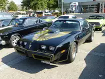 Pontiac Trans Am Oldtimer Ausgestellt am der Route 66 in Aarburg am 06.09.2014