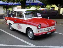 Trabi Oldtimer Ausgestellt am der Route 66 in Aarburg am 06.09.2014
