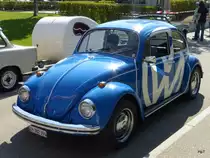 VW Käfer Oldtimer Ausgestellt am der Route 66 in Aarburg am 06.09.2014