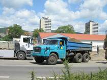 Altbewehrte Technik in Klasterec, T148 am 18.06.07