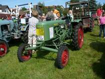 Fendt Dieselross HL 12 bei der 1. Oldtimerausstellung in 36119 Neuhof - Hattenhof am 31.08.08 

